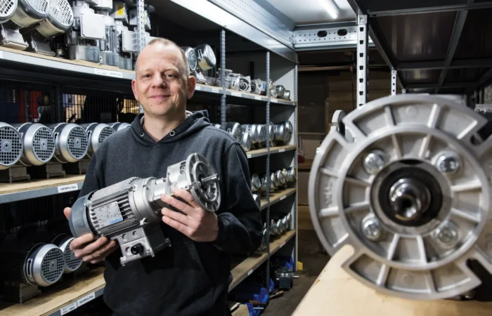 NIJBORG Renswoude ruim 20 jaar trouwe klant van DROMEC Aandrijftechniek Frans Hardeman